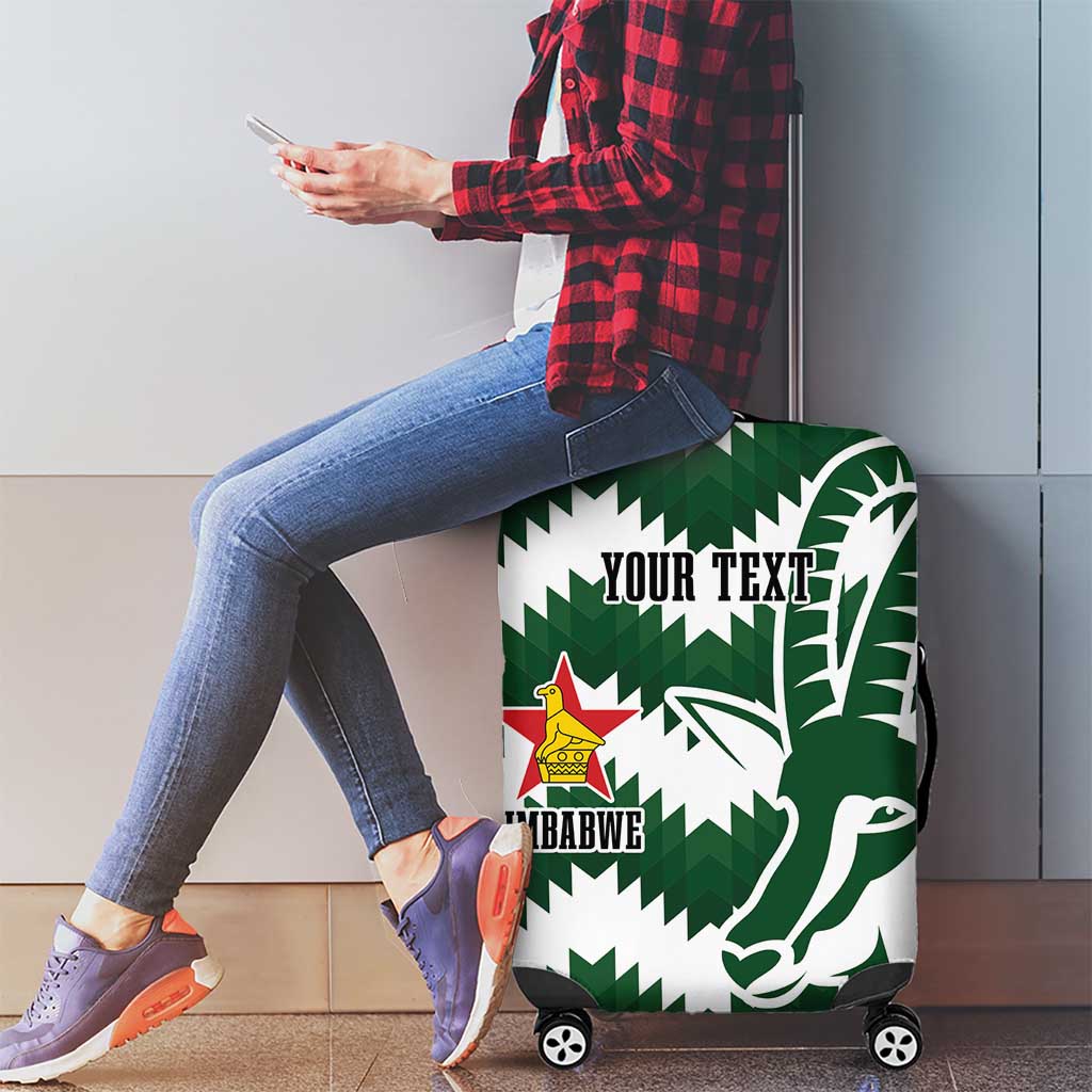 Zimbabwe Rugby The Sables Personalized Luggage Cover Retro Jersey Inspired LT7