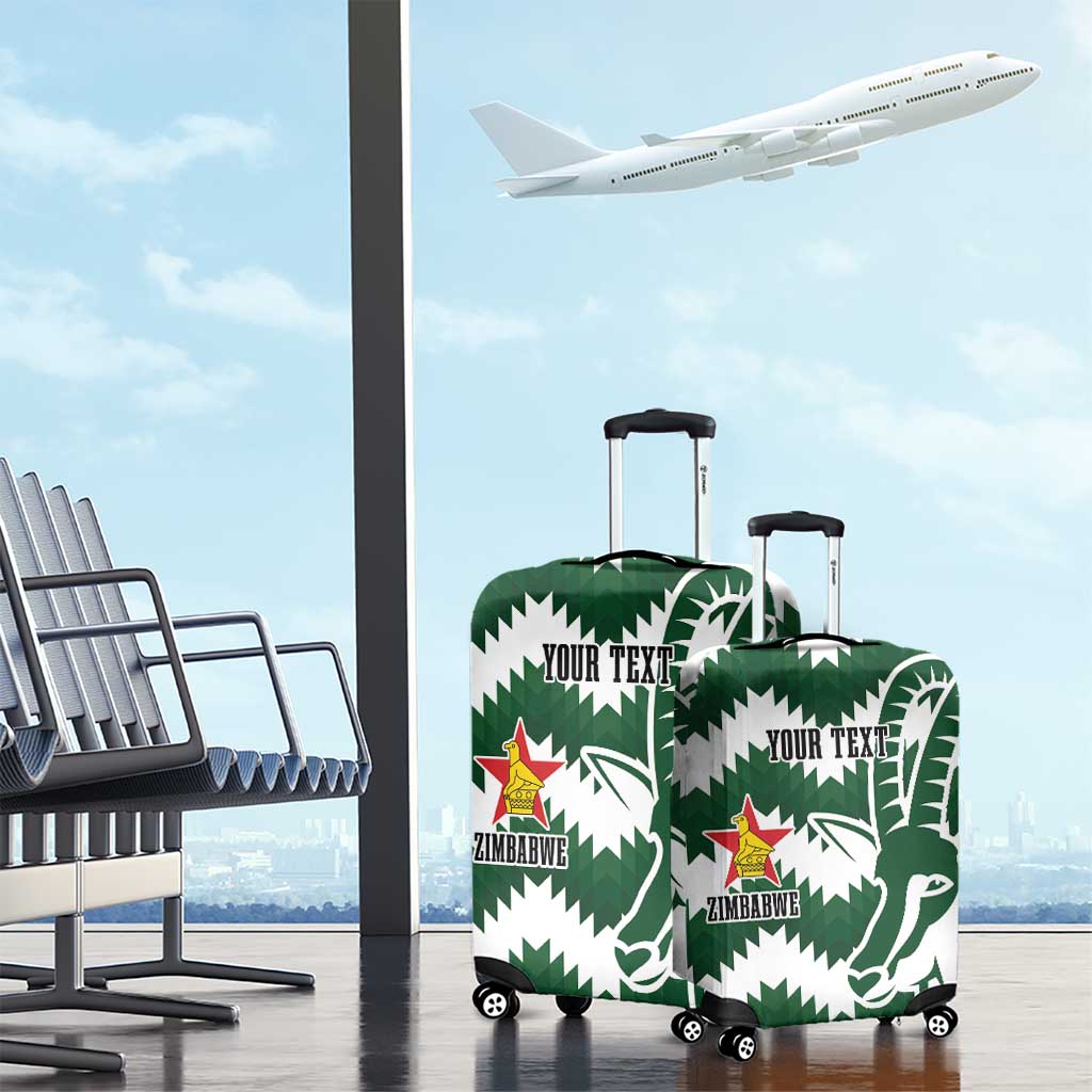 Zimbabwe Rugby The Sables Personalized Luggage Cover Retro Jersey Inspired LT7