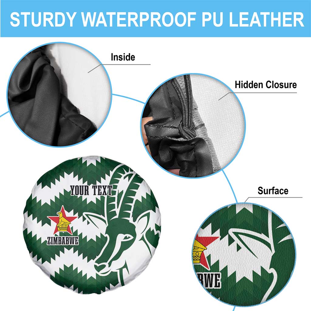 Zimbabwe Rugby The Sables Personalized Spare Tire Cover Retro Jersey Inspired LT7