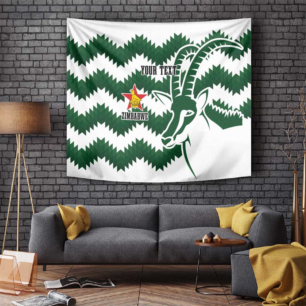 Zimbabwe Rugby The Sables Personalized Tapestry Retro Jersey Inspired LT7