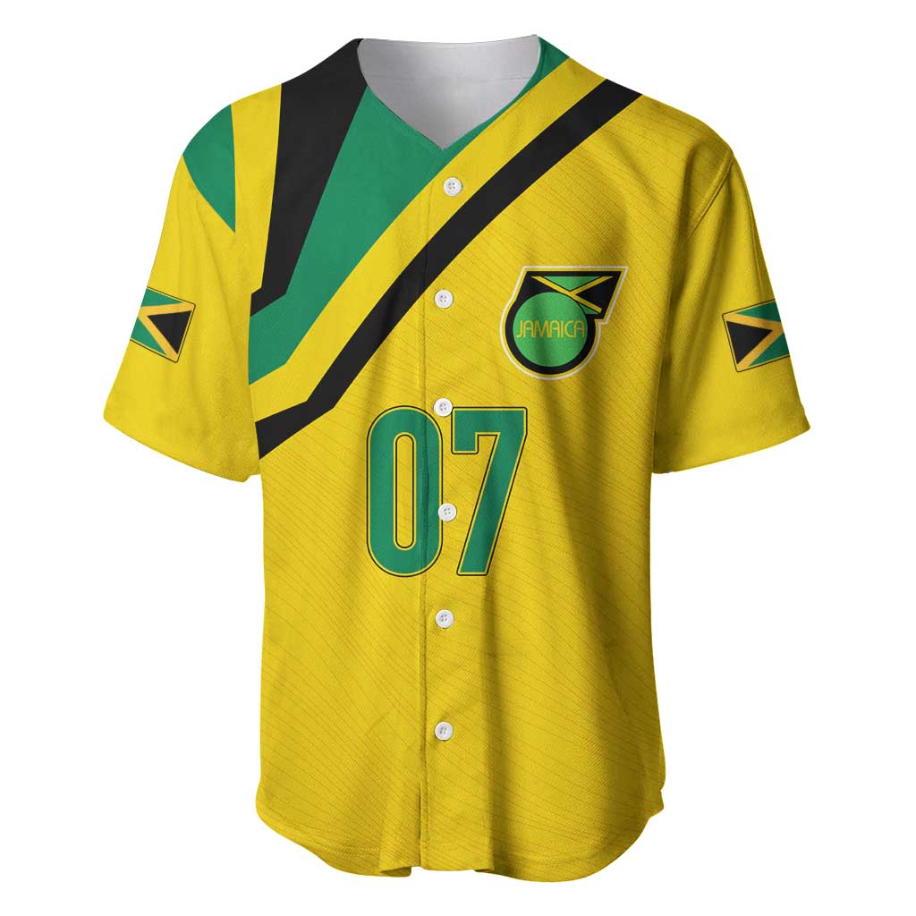 Personalised Jamaica Football Baseball Jersey Reggae Boyz Retro WC 1998 Inspired LT7