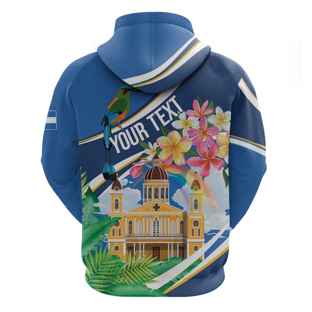 Nicaragua Granada Personalized Hoodie Viva Nica LT7