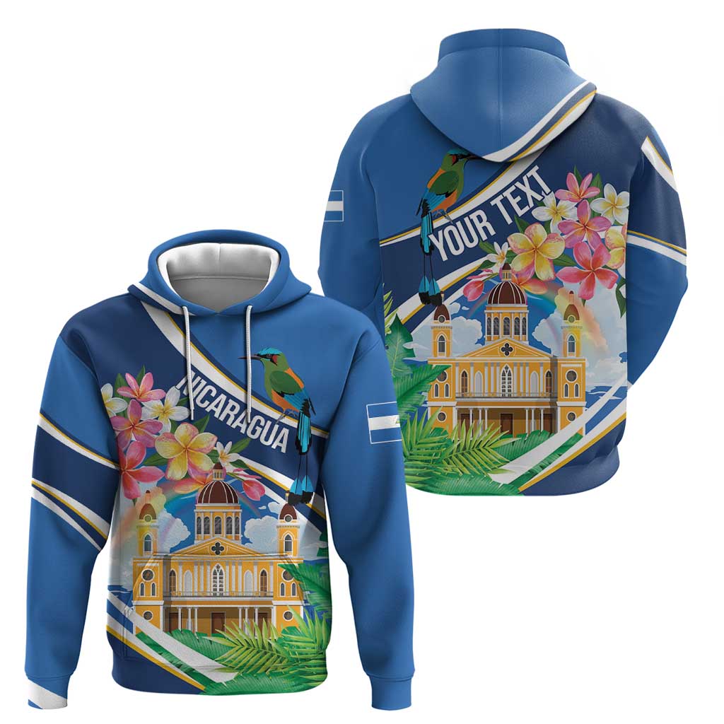 Nicaragua Granada Personalized Hoodie Viva Nica LT7