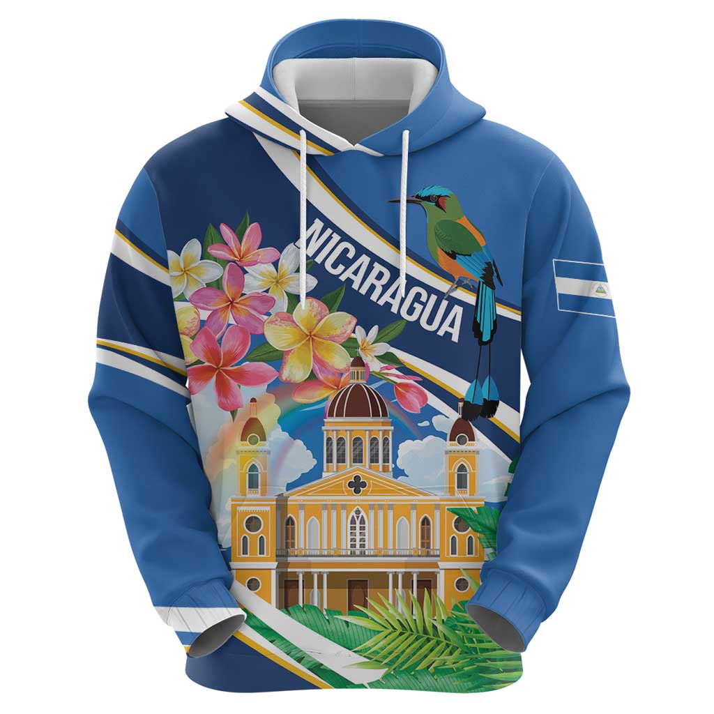 Nicaragua Granada Personalized Hoodie Viva Nica LT7