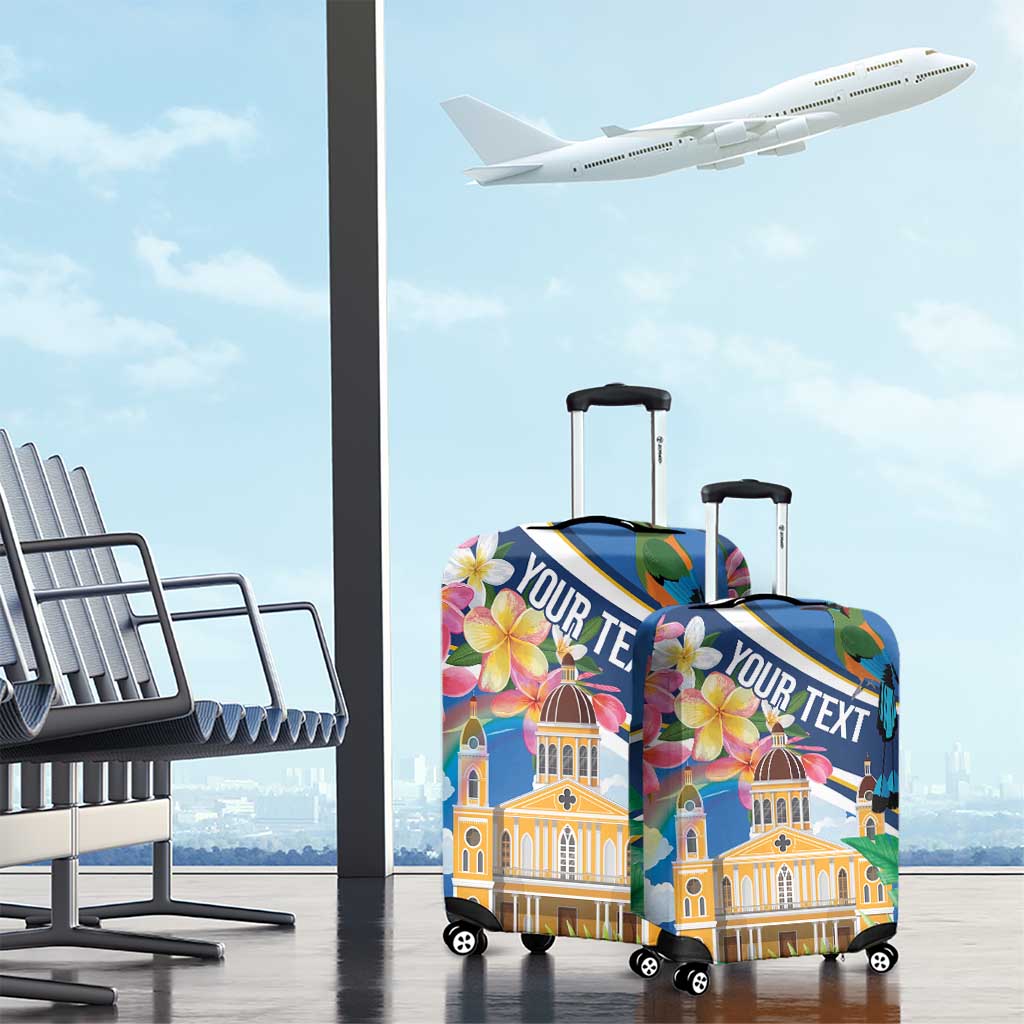 Nicaragua Granada Personalized Luggage Cover Viva Nica LT7