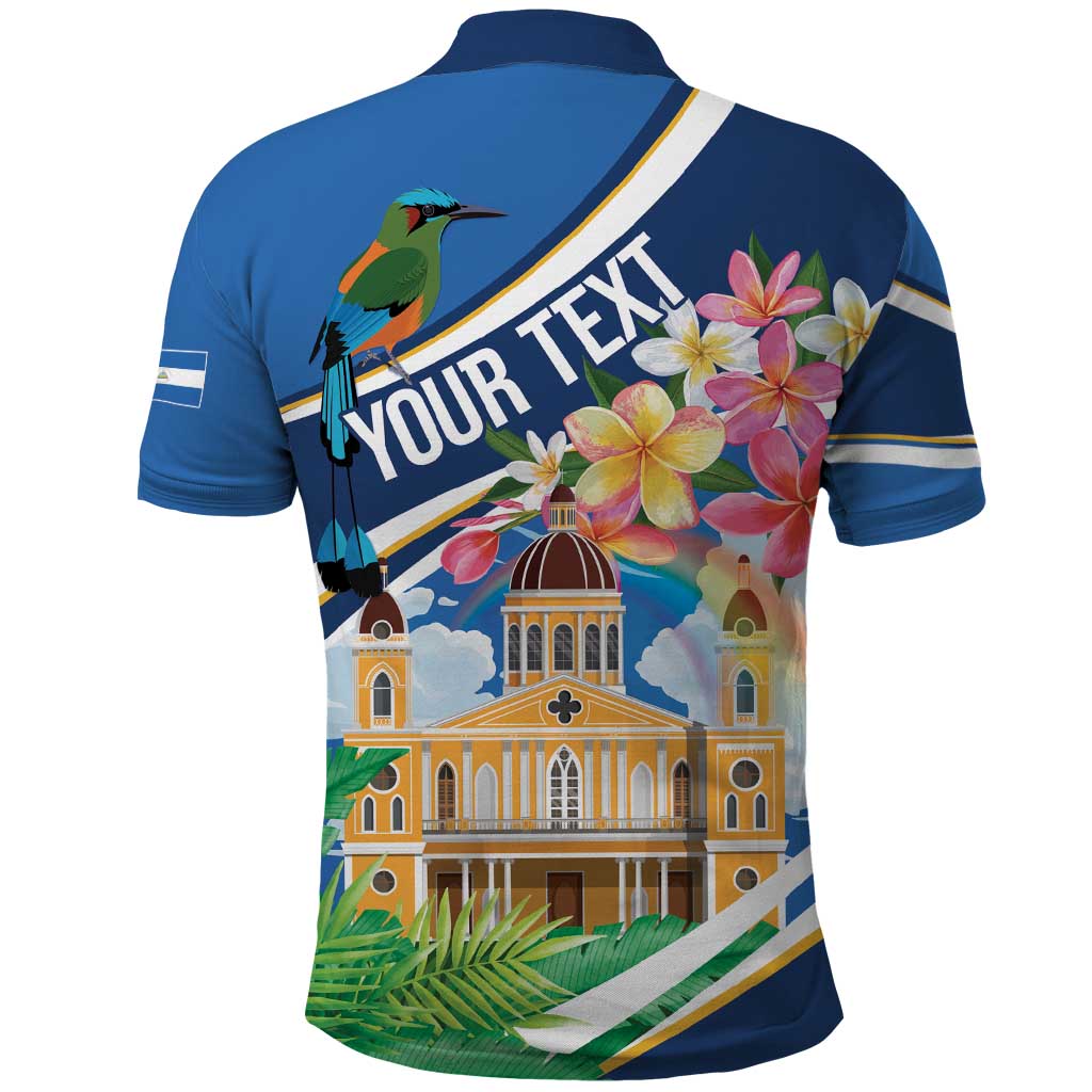Nicaragua Granada Personalized Polo Shirt Viva Nica LT7
