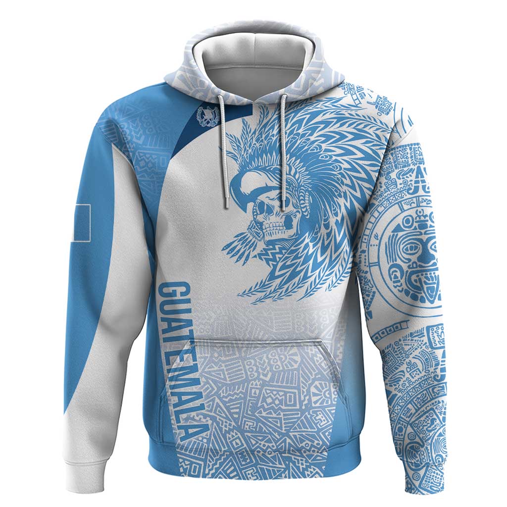 Guatemala Personalized Hoodie Mayan Warrior LT7