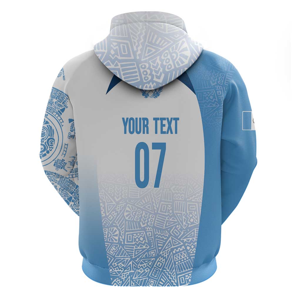 Guatemala Personalized Hoodie Mayan Warrior LT7