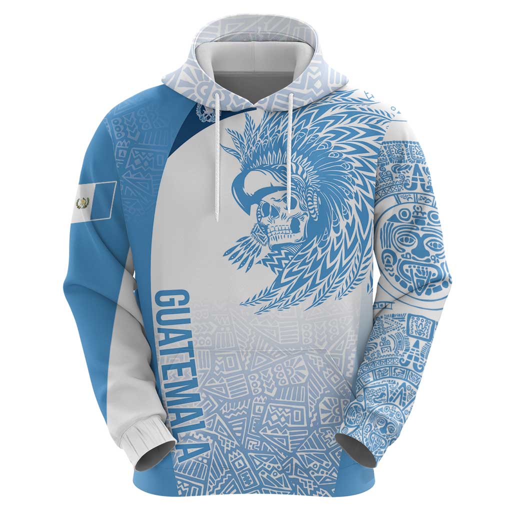 Guatemala Personalized Hoodie Mayan Warrior LT7