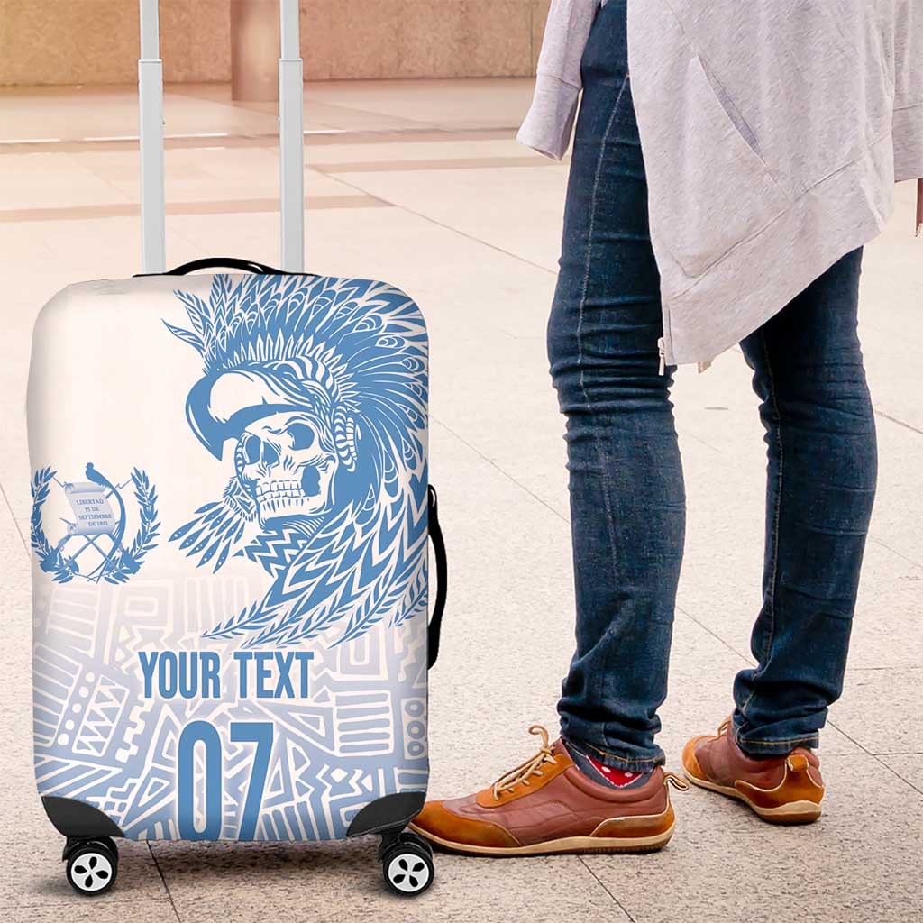 Guatemala Personalized Luggage Cover Mayan Warrior LT7