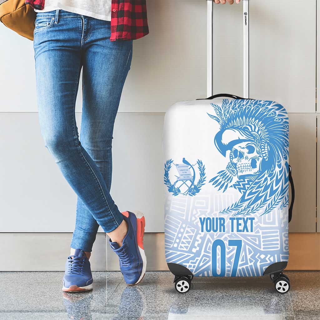 Guatemala Personalized Luggage Cover Mayan Warrior LT7