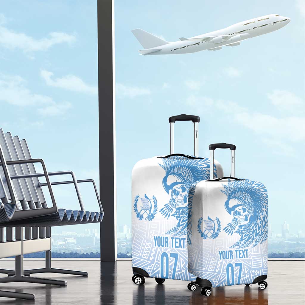 Guatemala Personalized Luggage Cover Mayan Warrior LT7