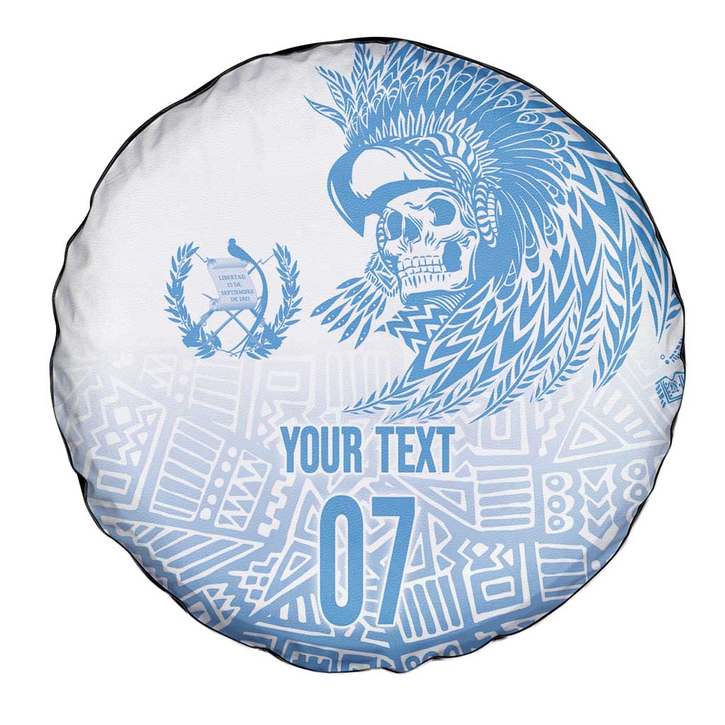 Guatemala Personalized Spare Tire Cover Mayan Warrior LT7