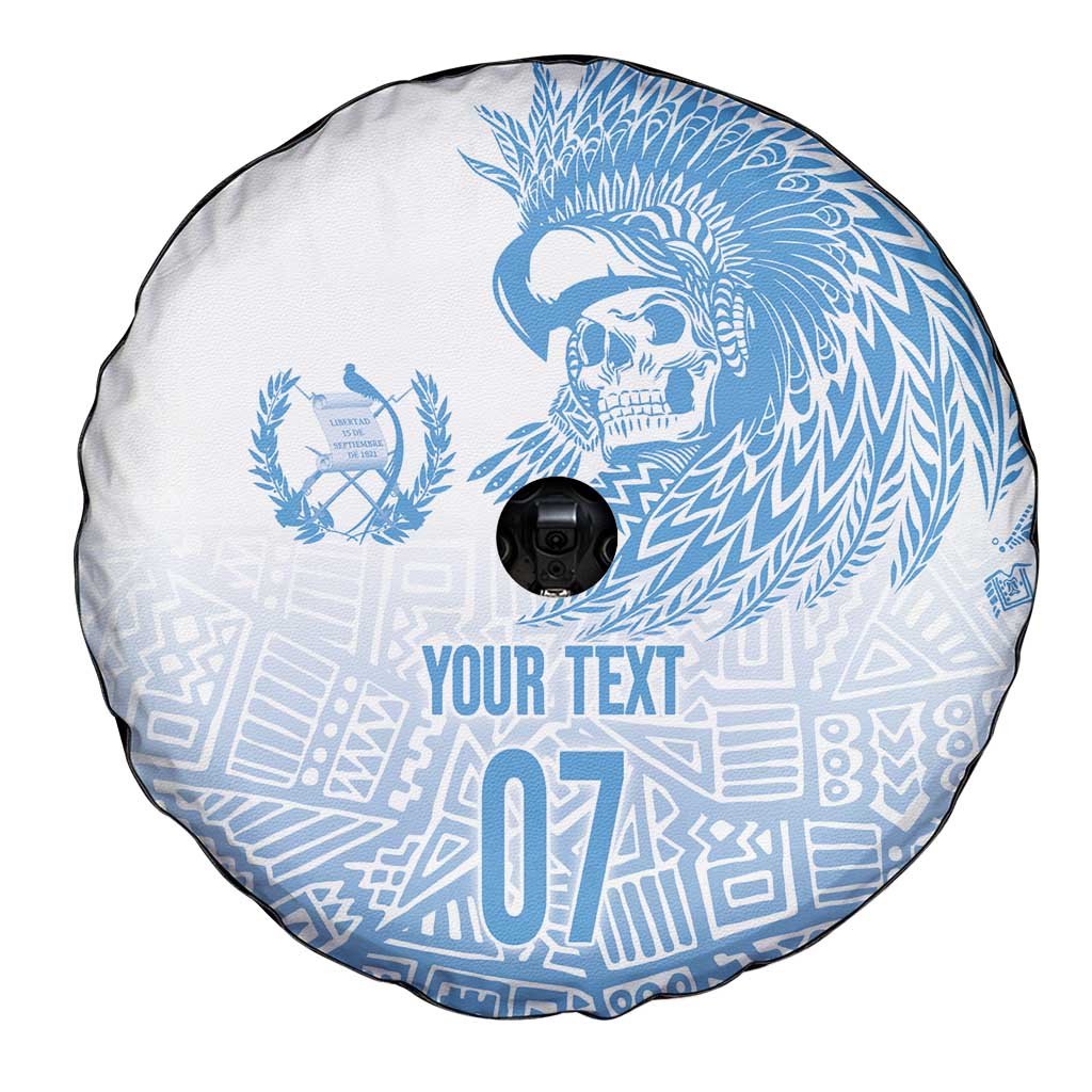 Guatemala Personalized Spare Tire Cover Mayan Warrior LT7