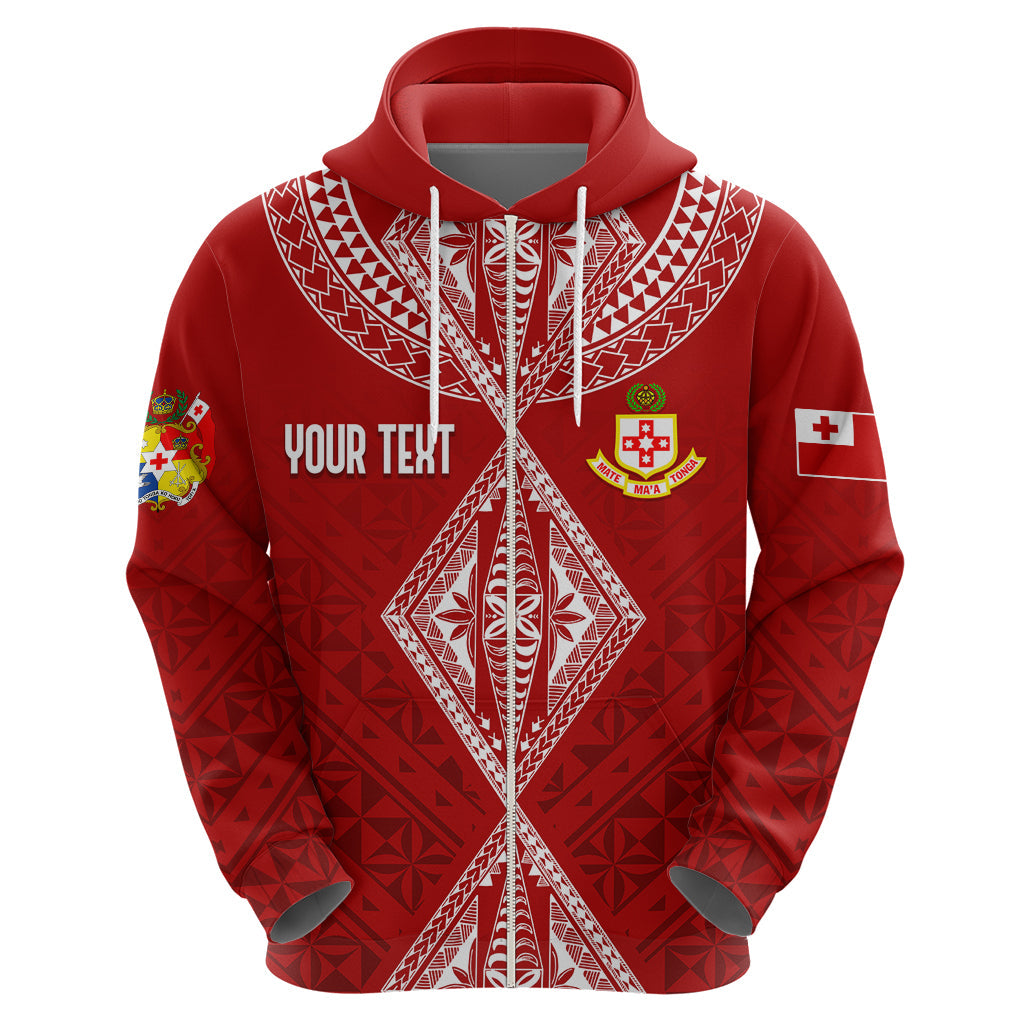 Personalised Kolisi Tonga Atele Hoodie Tongan Kupesi - Special LT7