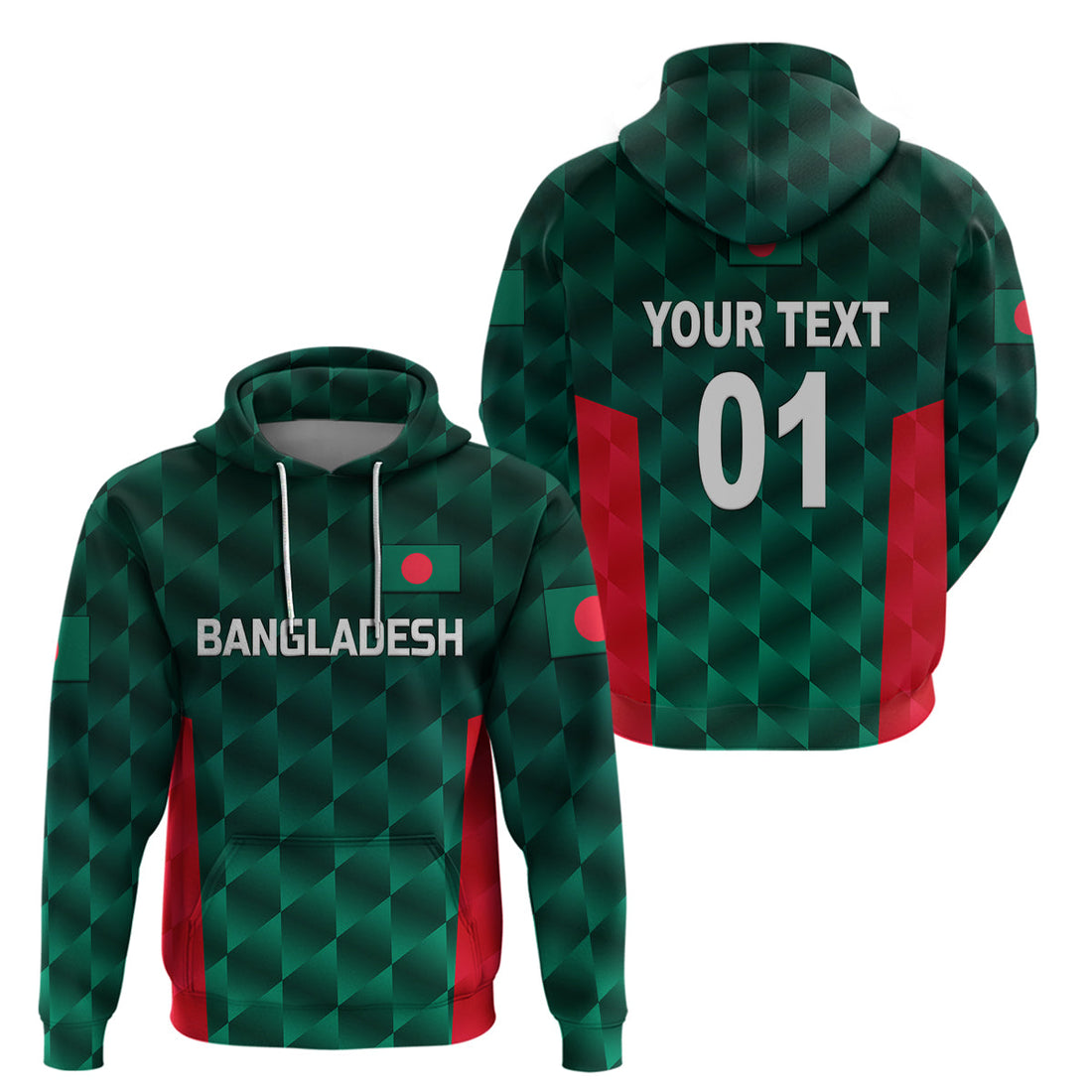 Custom Bangladesh CrickeHoodie Unique Style LT8