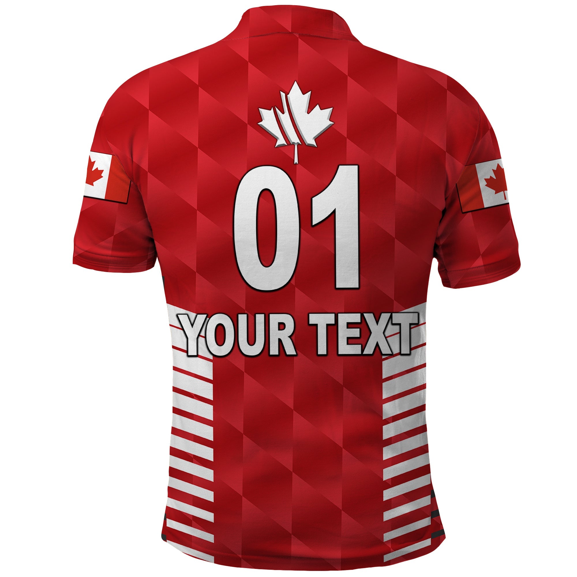 Custom Canada Cricket Polo Shirt Maple Leaf Unique Style Red LT8
