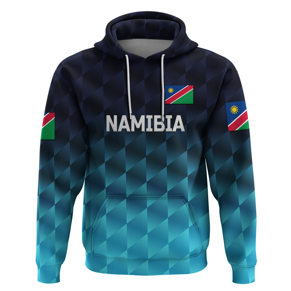 Custom Namibia CrickeHoodie Unique Style Blue LT8