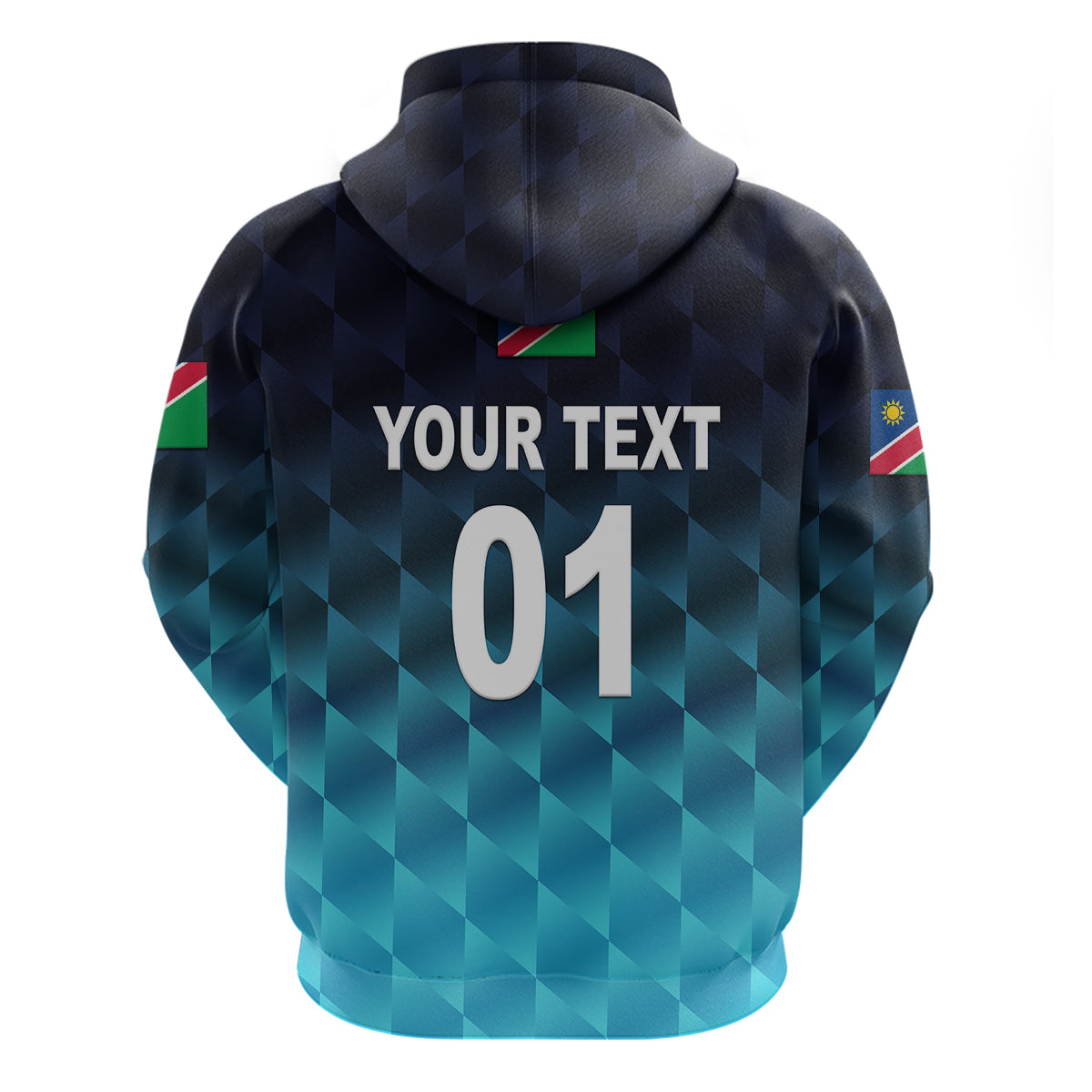 Custom Namibia CrickeHoodie Unique Style Blue LT8