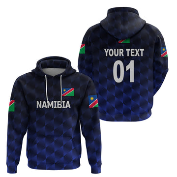 Custom Namibia CrickeHoodie Unique Style Navy LT8
