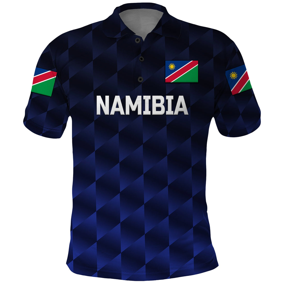 Custom Namibia Cricket Polo Shirt Unique Style Navy LT8