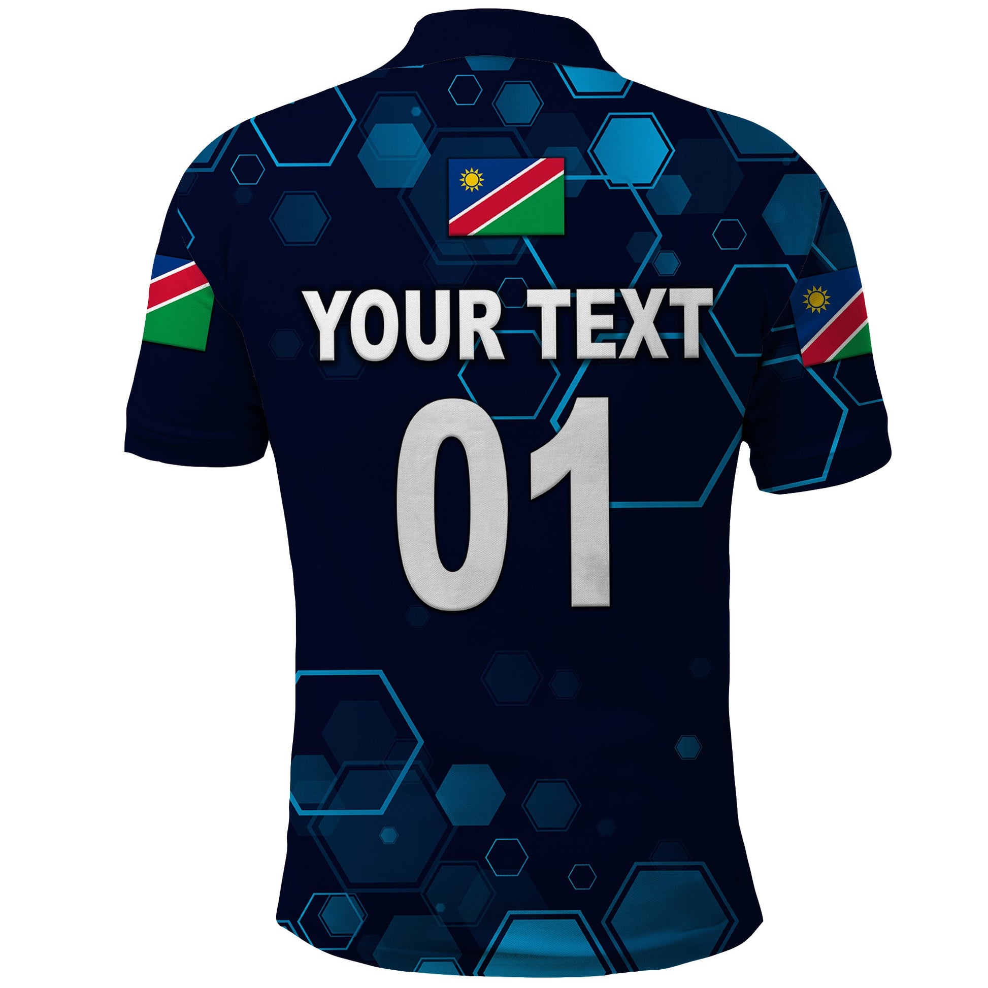 Custom Namibia Cricket Polo Shirt Special Style LT8