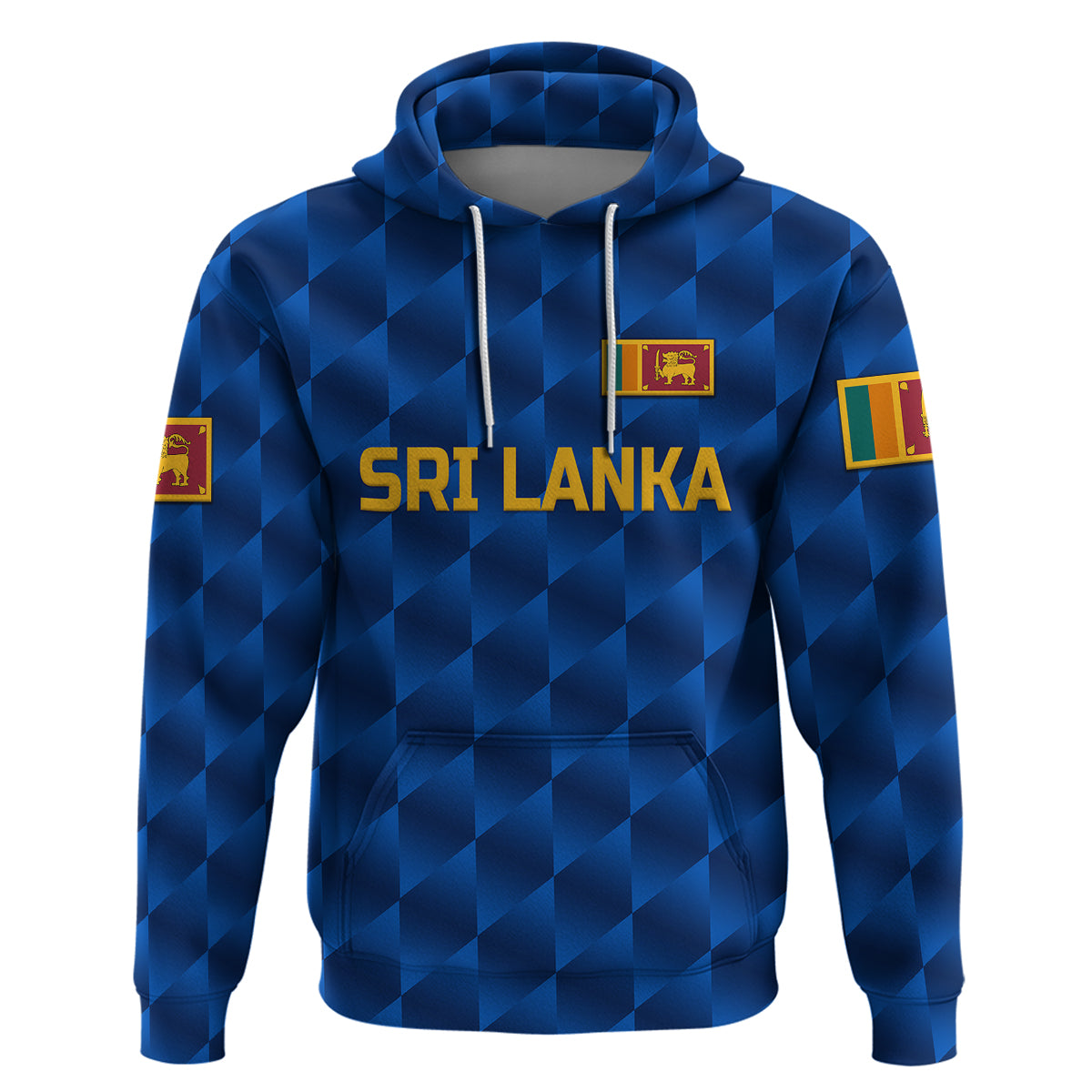 Custom Sri Lanka CrickeHoodie The Lions Unique Blue LT8