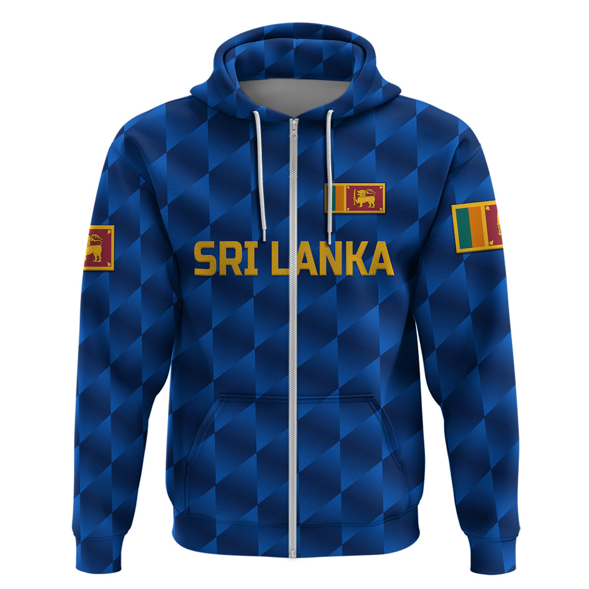 Custom Sri Lanka CrickeHoodie The Lions Unique Blue LT8