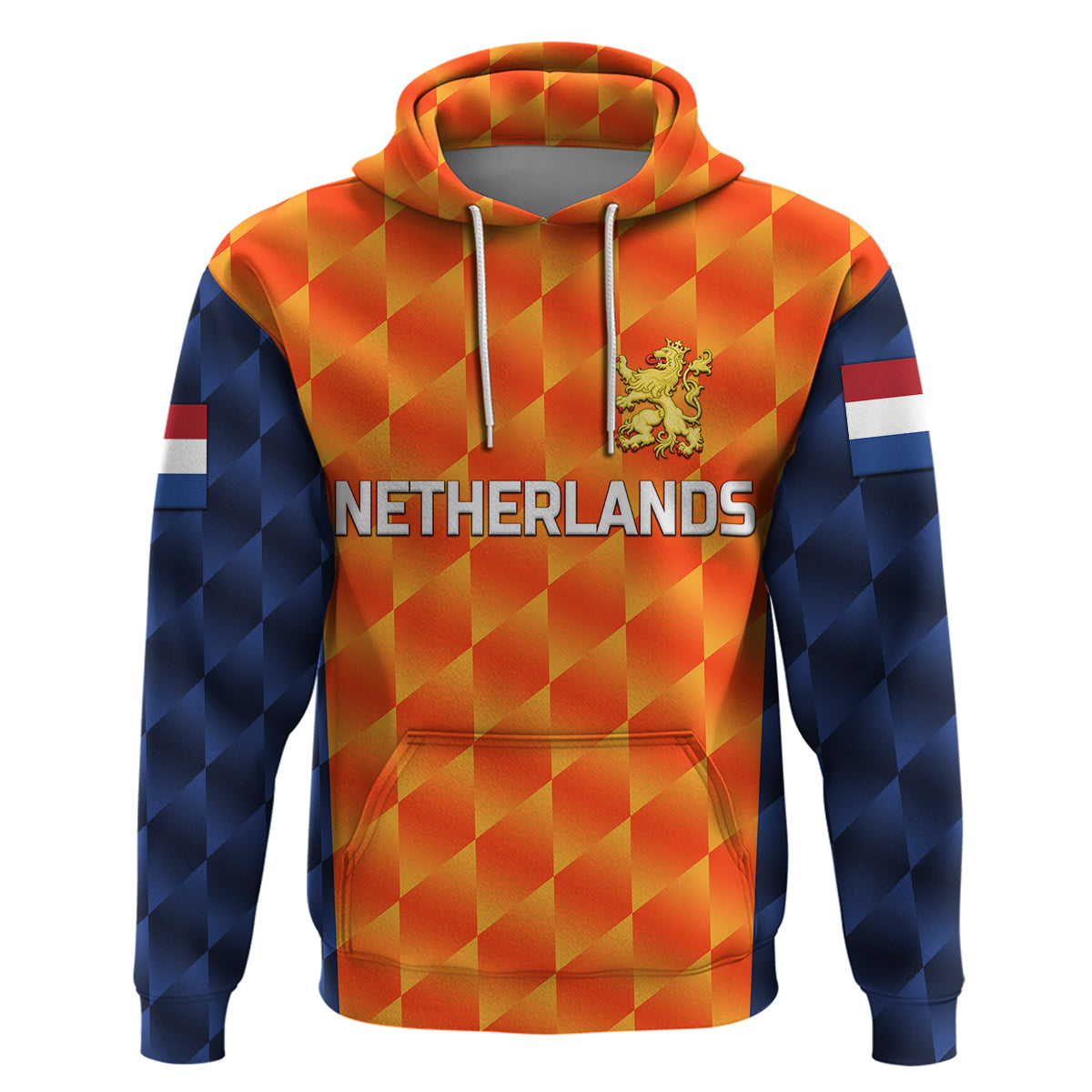 Custom Netherlands Cricket Dutch Lion Hoodie Unique Orange LT8