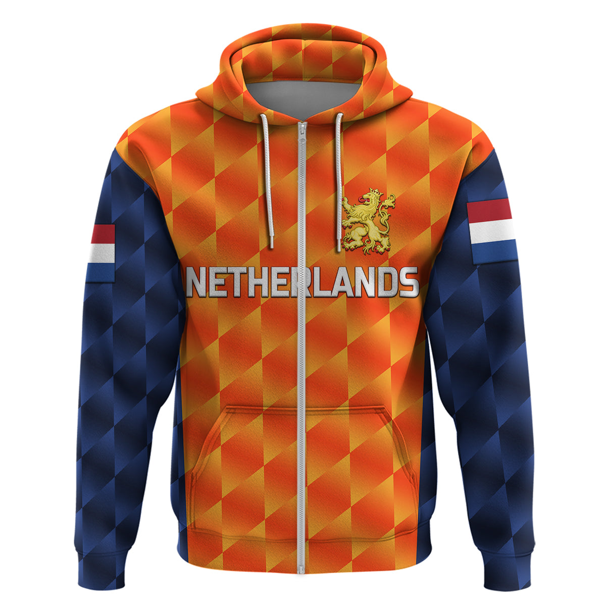 Custom Netherlands Cricket Dutch Lion Hoodie Unique Orange LT8