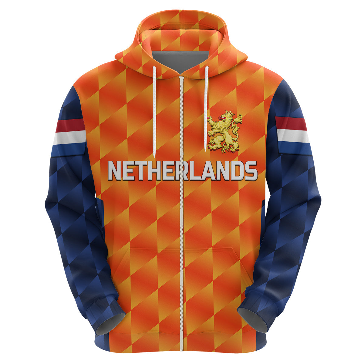 Custom Netherlands Cricket Dutch Lion Hoodie Unique Orange LT8