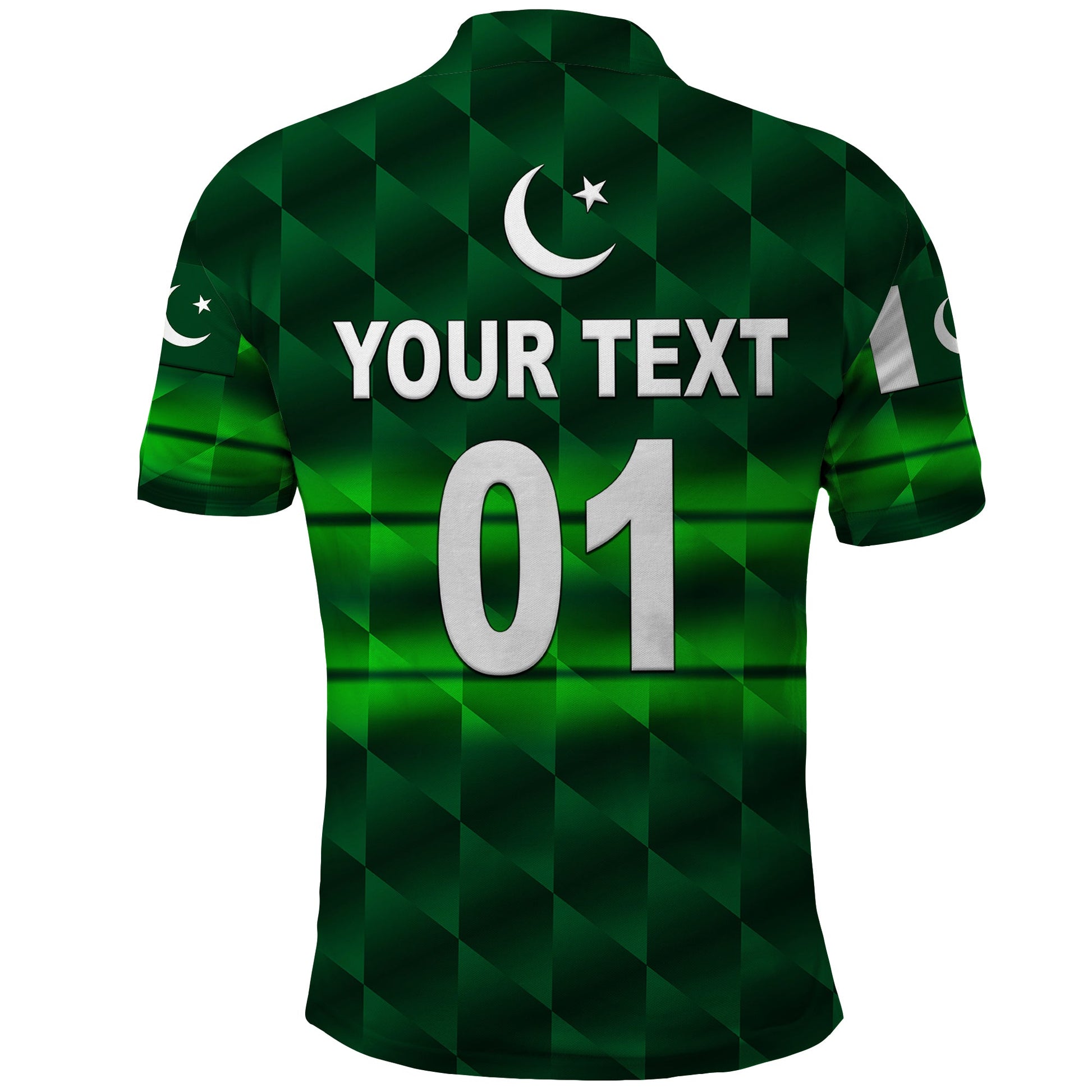 Custom Pakistan Cricket Polo Shirt Pak Shaheens Unique Dark Green LT8