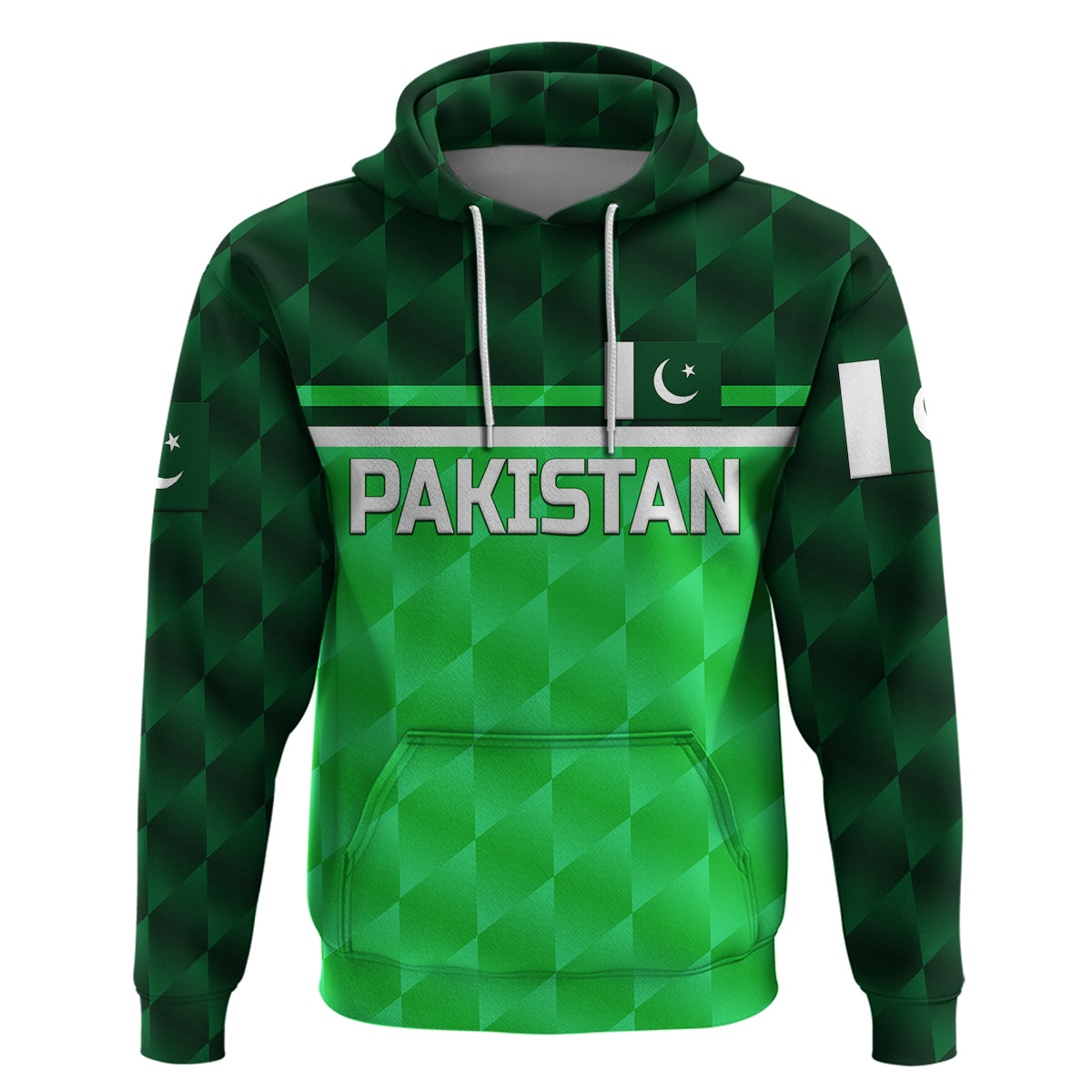 Custom Pakistan CrickeHoodie Pak Shaheens Unique Green LT8