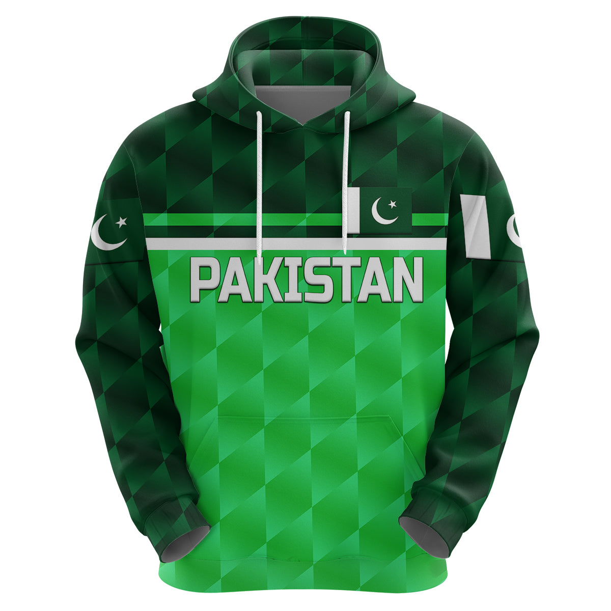 Custom Pakistan CrickeHoodie Pak Shaheens Unique Green LT8