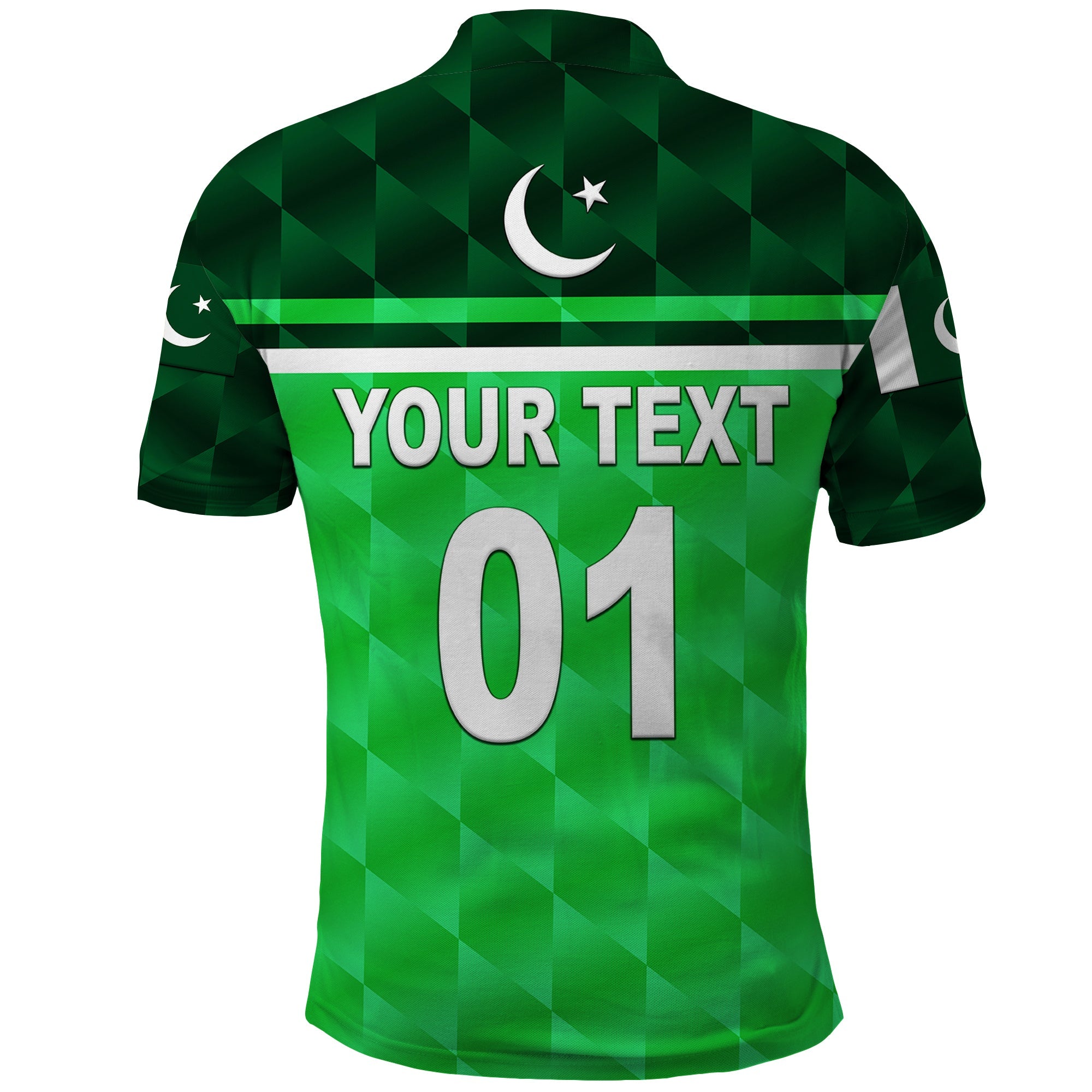 Custom Pakistan Cricket Polo Shirt Pak Shaheens Unique Green LT8