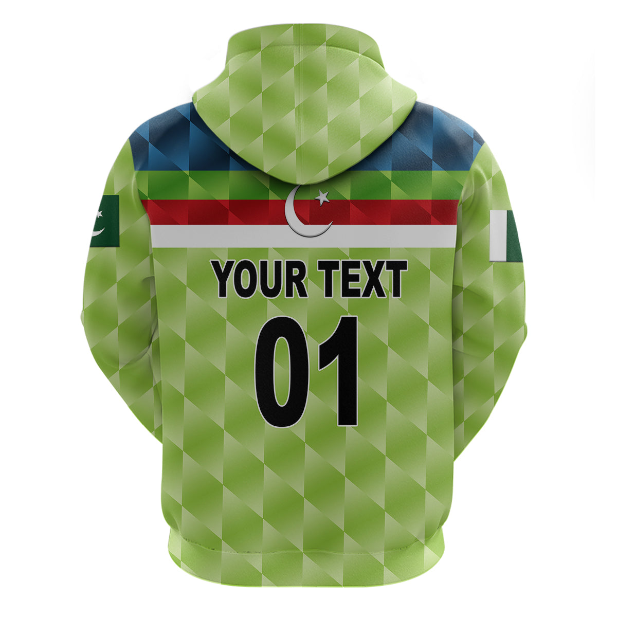 Custom Pakistan CrickeHoodie Pak Shaheens Pride 1992 Champions LT8