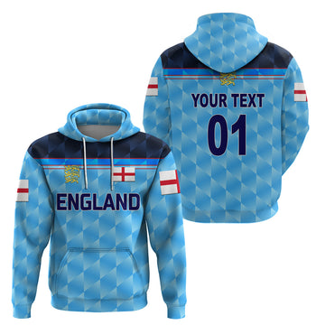 Custom England CrickeHoodie Unique Blue LT8