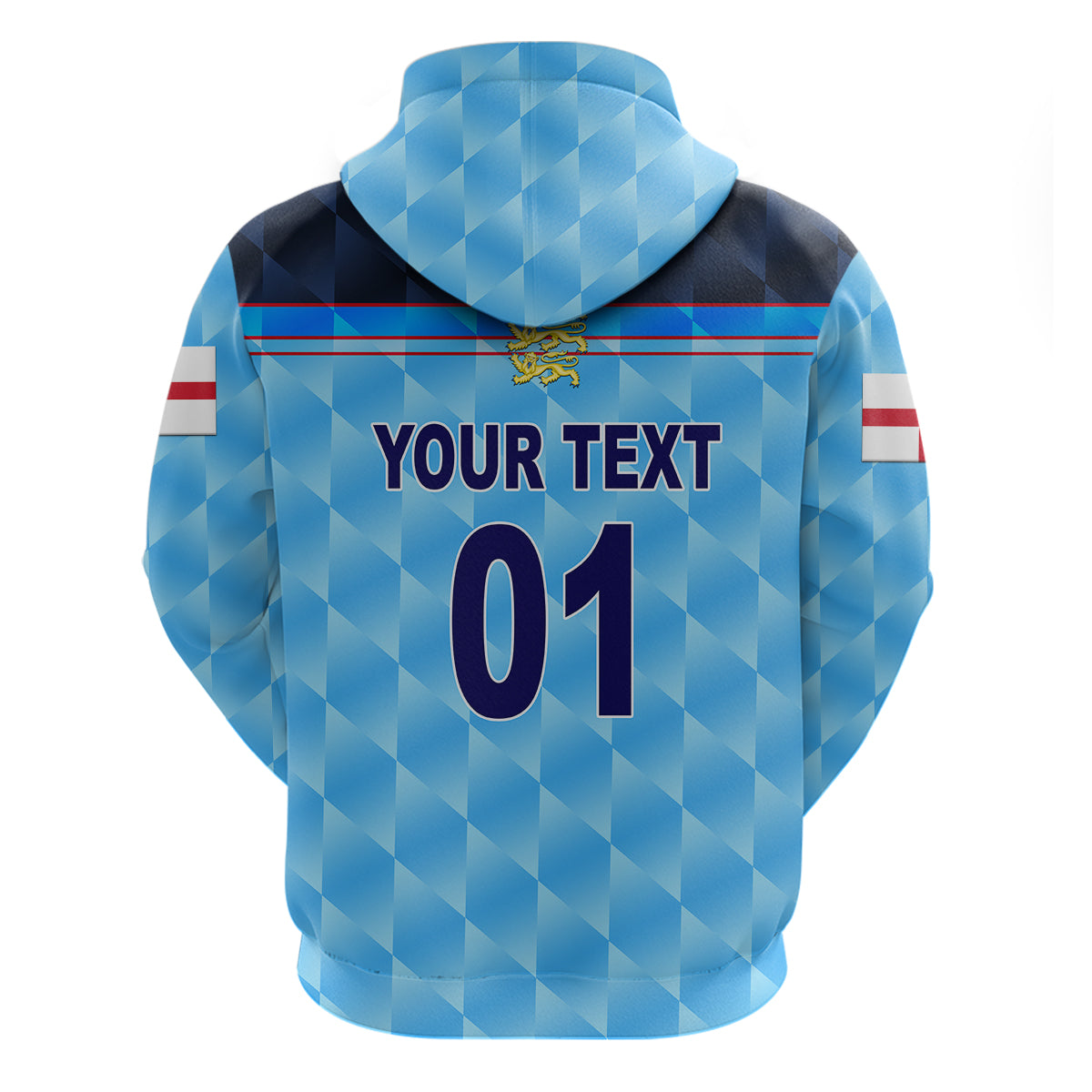 Custom England CrickeHoodie Unique Blue LT8