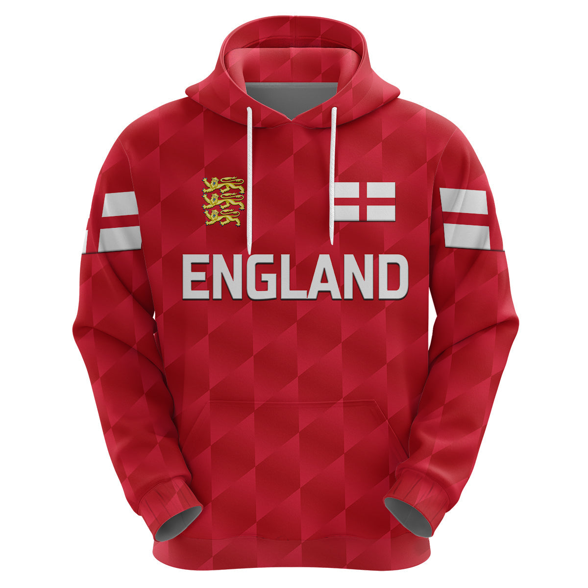 Custom England CrickeHoodie Unique Red LT8