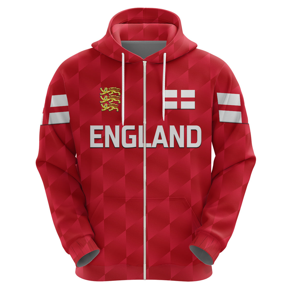 Custom England CrickeHoodie Unique Red LT8
