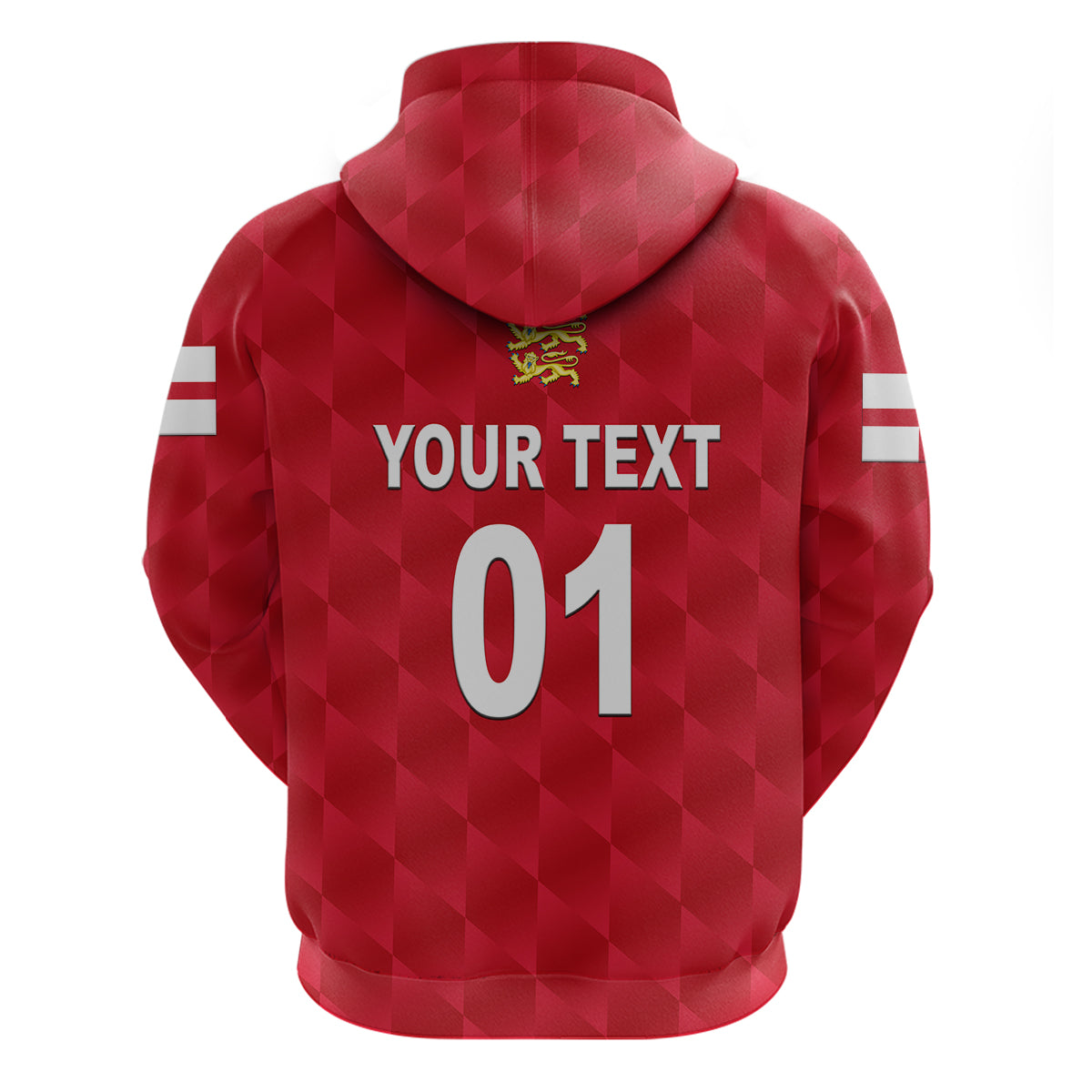 Custom England CrickeHoodie Unique Red LT8