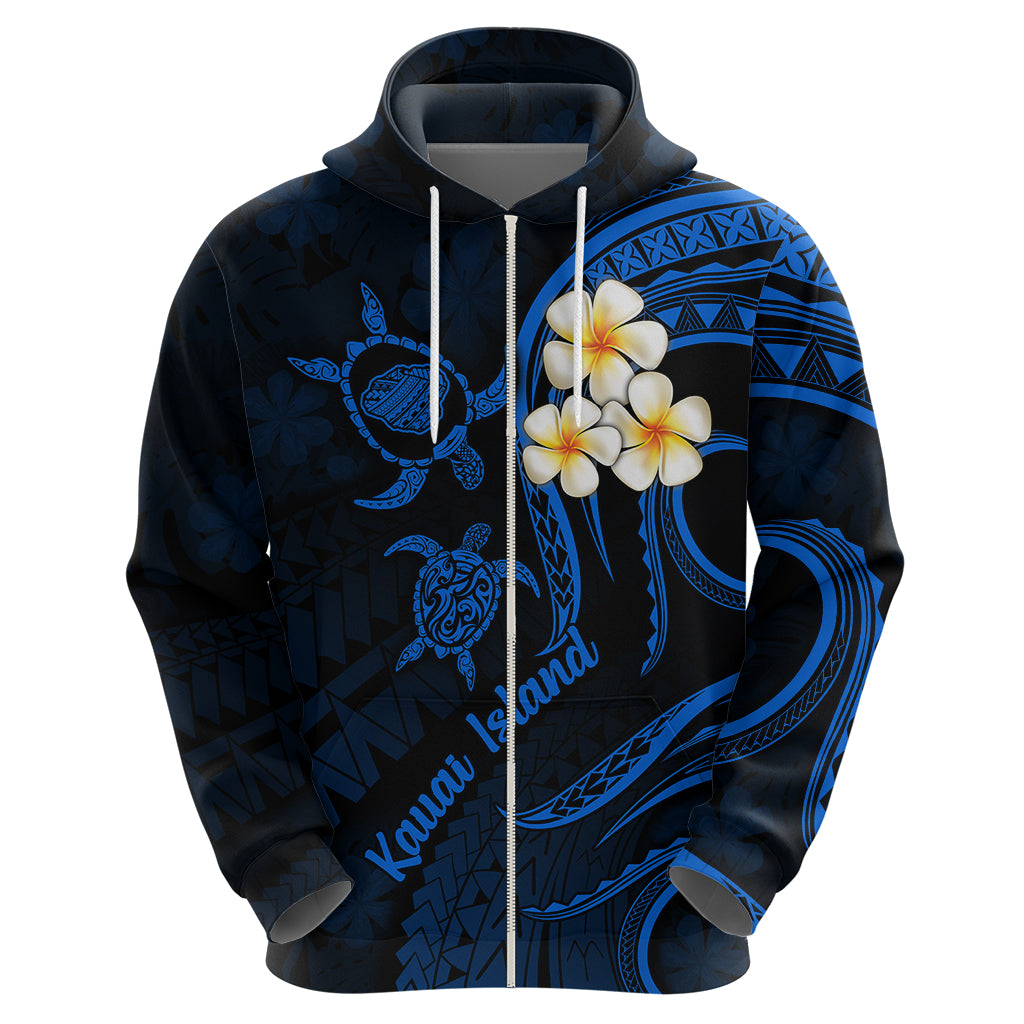 Hawaii Hoodie Kauai Islands Polynesian Sunset Plumeria LT9