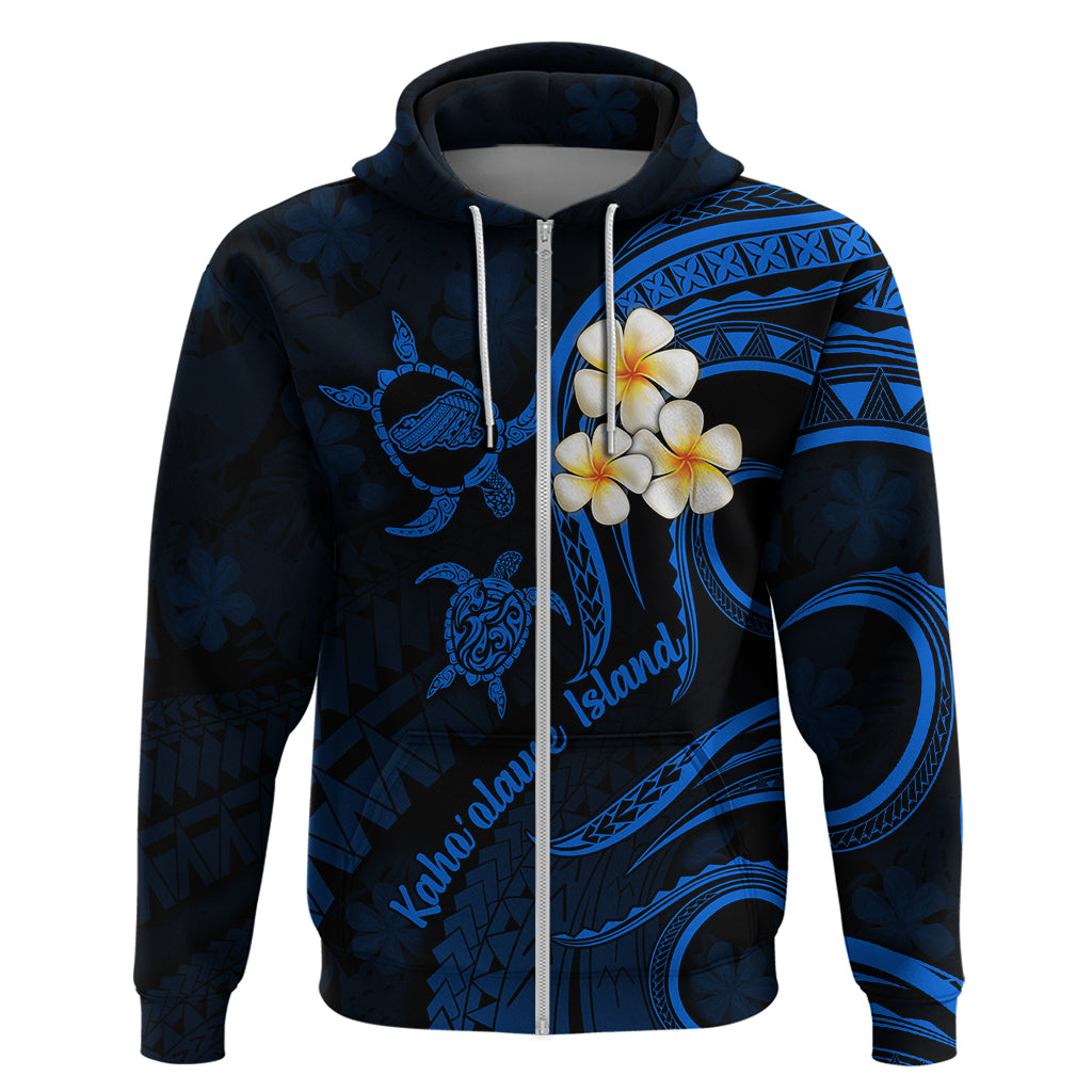 Hawaii Hoodie Kahoolawe Islands Polynesian Sunset Plumeria LT9