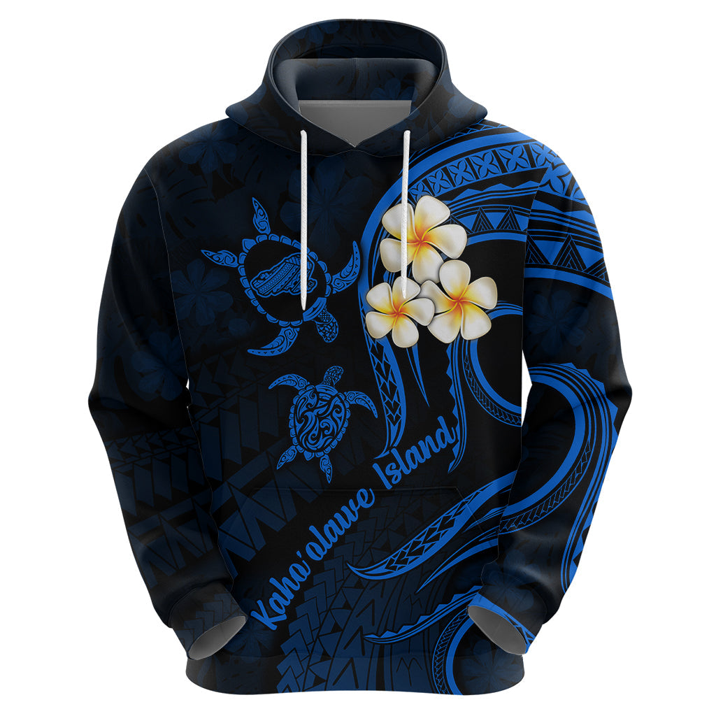 Hawaii Hoodie Kahoolawe Islands Polynesian Sunset Plumeria LT9