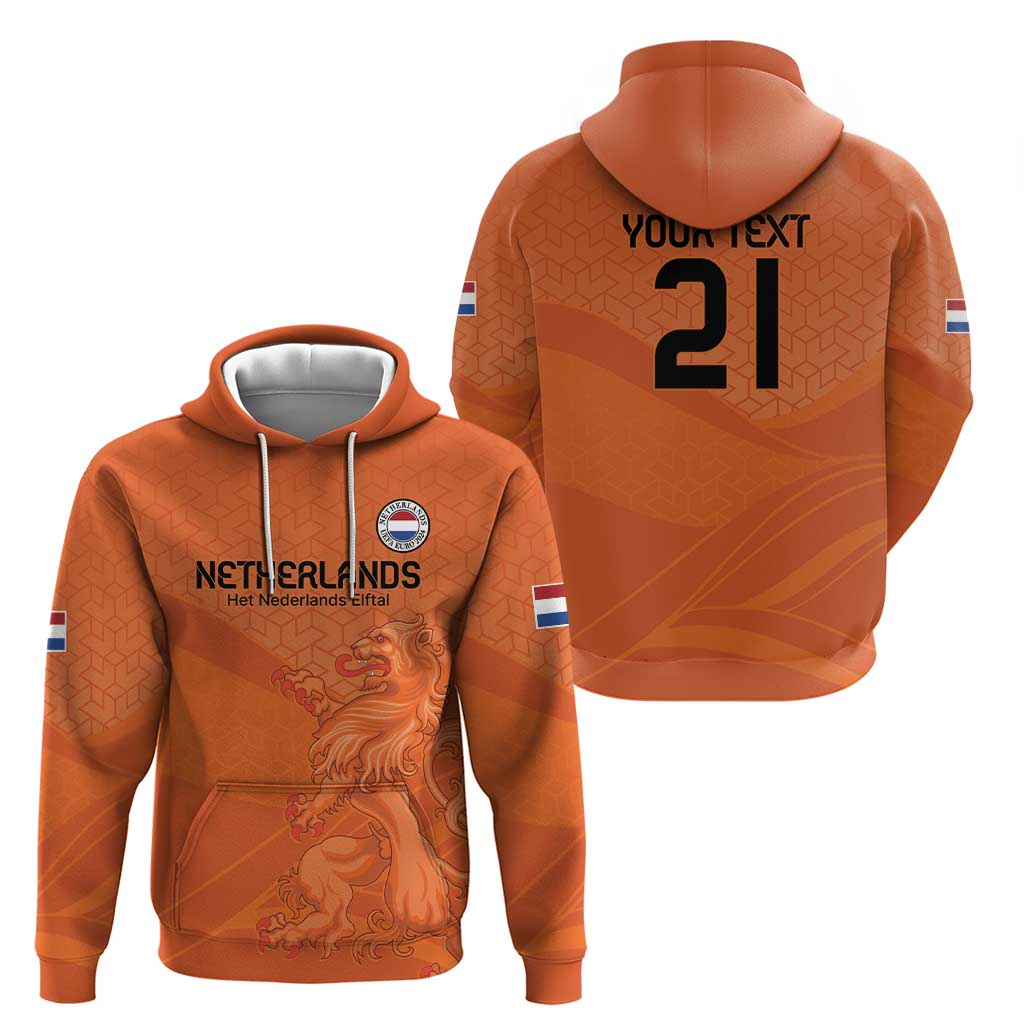 Custom Netherlands Oranje Football Hoodie Come On Het Nederlands Elftal LT9
