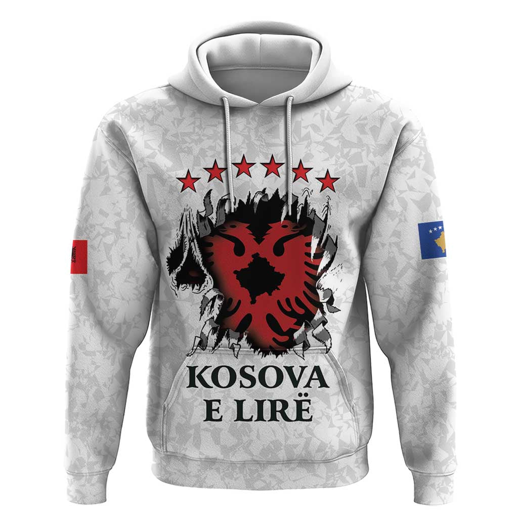 Personalized Kosova E Lire Hoodie Kosova Albanian Flag LT9