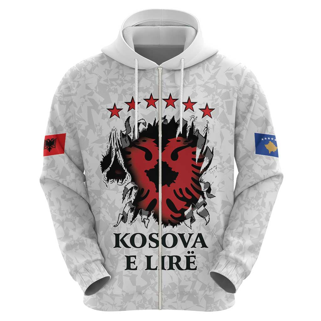 Personalized Kosova E Lire Hoodie Kosova Albanian Flag LT9