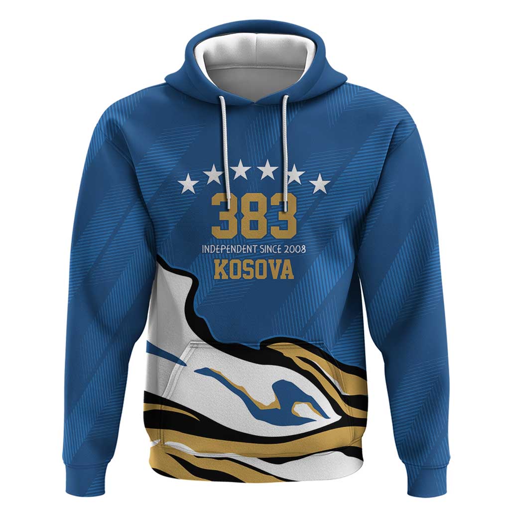 Personalized Kosova Nje Komb Nje Gjak Hoodie Kosova 383 Independent Sice 2008 LT9