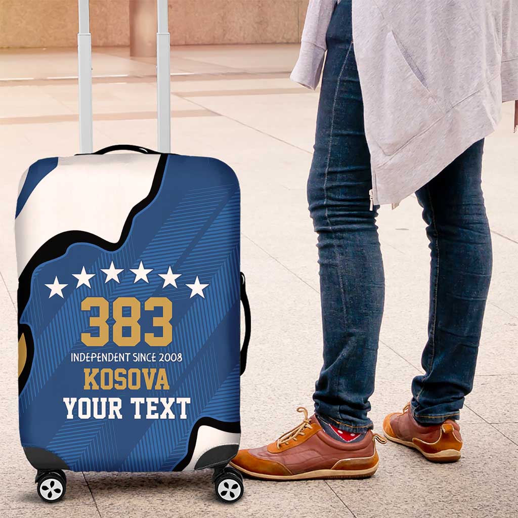 Personalized Kosova Nje Komb Nje Gjak Luggage Cover Kosova 383 Independent Sice 2008 LT9