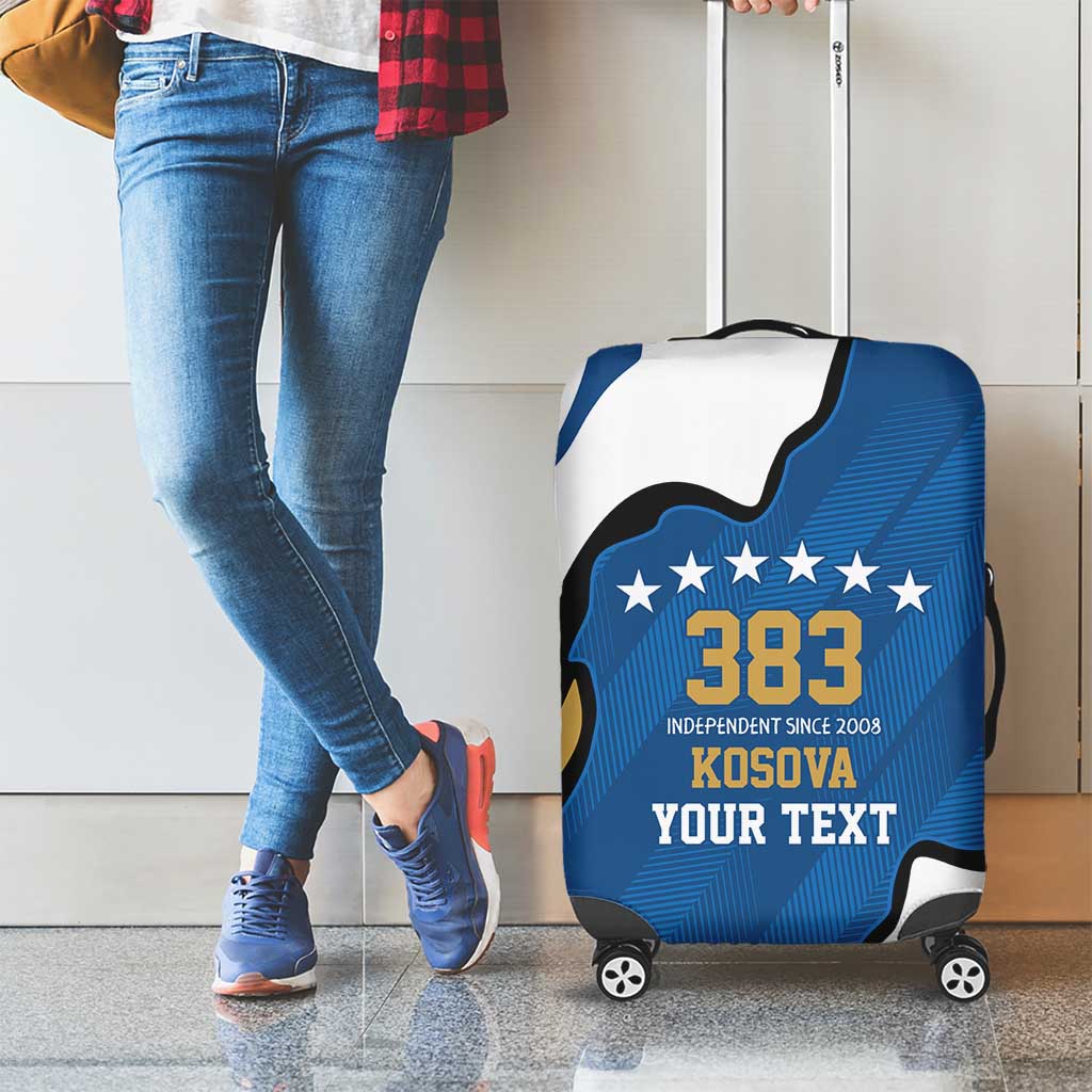 Personalized Kosova Nje Komb Nje Gjak Luggage Cover Kosova 383 Independent Sice 2008 LT9